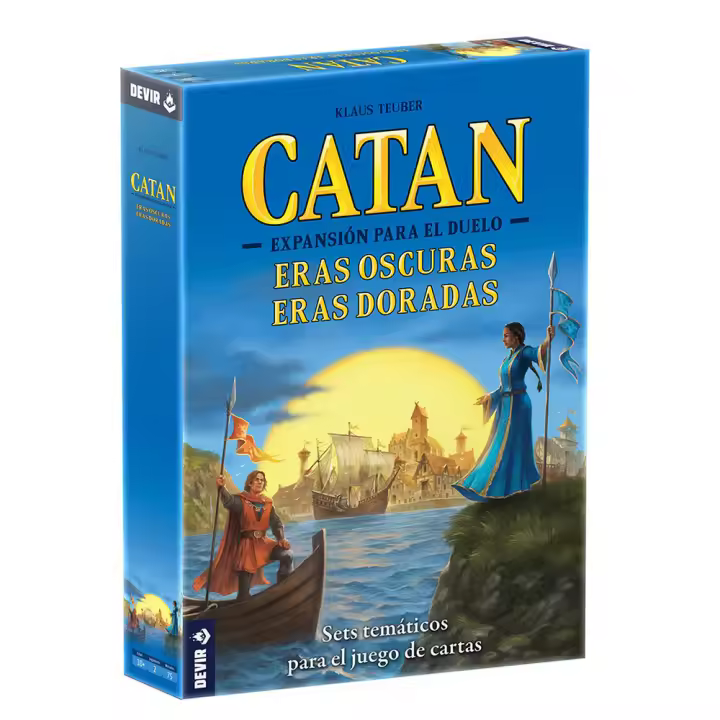 Catan El Duelo Expansión Eras Oscuras Eras Doradas Juego de Cartas - Nuevo a estrenar - Devir - Juego de Mesa - 1
