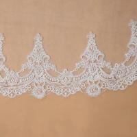 Velo De Novia Elegante De 3m Con Borde De Encaje Monolayer Blanco/Ivory Velo Longo De Boda Accesorios De Novia Veu De Noiva - details 3