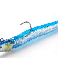 5pcs Lanzador De Señuelos Minnow Jig Head Suave Con Anzuelos 10g/0.35oz 11cm/0.39in Para Pesca En El Mar Y Río Lure Para Salmón Y Bass - details 2