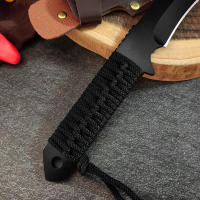 Cuchillo De Cocina Multipropósito Acero Inoxidable Mango De Cuerda BBQ Cuchillo De Carne Y Pescado Para Preparación De Alimentos - details 9