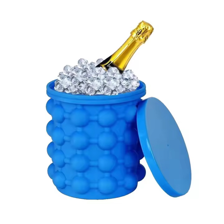 Cubitera de silicona con Tapa versátil y fácil de Limpio - 1