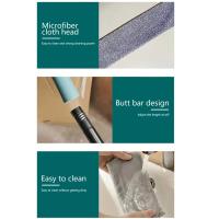 UNTIOR-fregonas de polvo de mango largo para limpieza de suelo y techo, limpiador de polvo inferior de cama, cepillo de eliminación de polvo para sofá, herramienta de limpieza del hogar - details 1