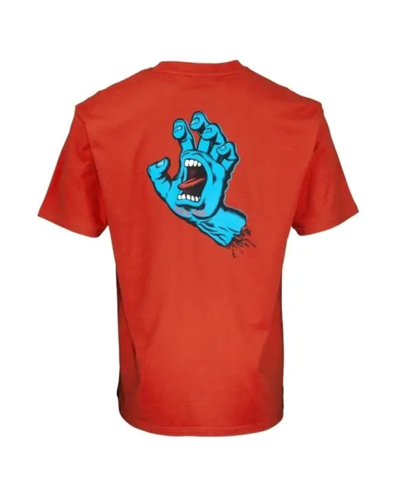 Camiseta Santa Cruz Roja Screaming Hand Chest Tee - 1
