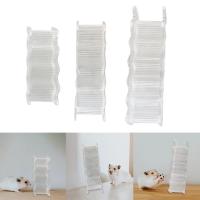 Juguete De Escalada Para Hamsters Ladder Transparente Y Resistente Accesorios De Jaula Para Pequeños Animales Gerbils Rattus Y Ratones - details 3