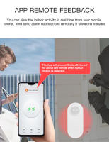 Sensor De Movimiento PIR Inteligente Tuya Zigbee Detector De Movimiento Humano Para Seguridad Alarme De Intrusos Control Remoto Por APP Compatible Con Alexa Google Home - details 2