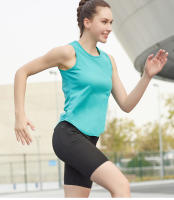 Top Deportivo Para Mujer Transpirable Y Anti-Sudor Con Estilo De Yoga Running Quick Dry Sin Mangas Para Atletismo Maratón - details 10