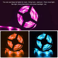 Tira LED RGB Inteligente Tuya WiFi DC 12V 5050 Para Decoración De Dormitorio Compatible Con Alexa Control De Color Cambio Voz Control Remoto Para Sala De Estar - details 8