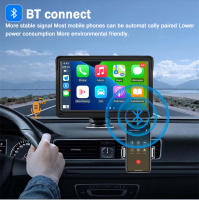 Reproductor Multimedia Para Coche Universal 7 Pulgadas Con Carplay Y Android Auto HD Pantalla Táctil FM AUX USB Bluetooth Sin Cable - details 10