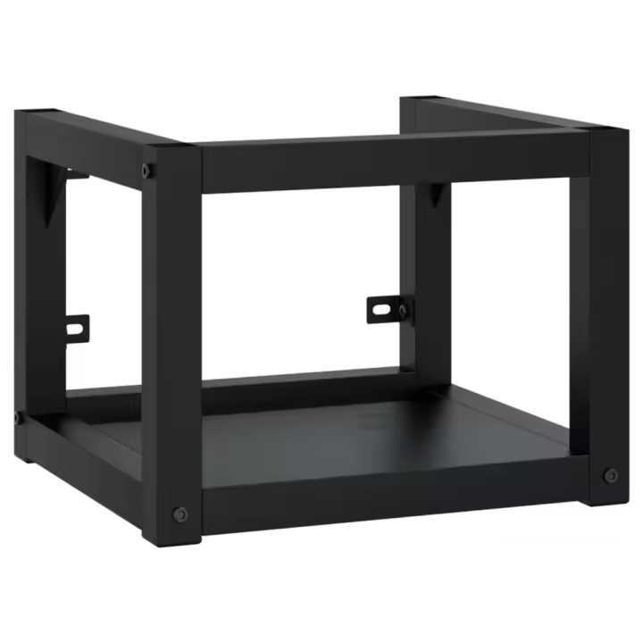 Estructura de lavabo suspendido Hierro Negro 40x38x31 cm - 1