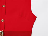 Vestido Largo Negro Para Mujer Estilo Casual Elegante Con Botones Y Manga Corta Para Primavera Verano 2025 Vestidos De Polyester A-Line - details 36