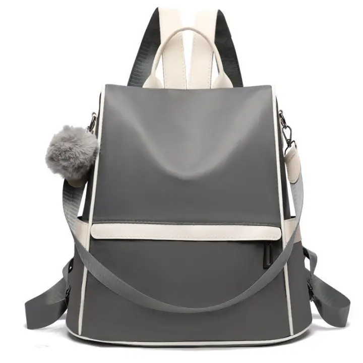 Mochila para Mujer, Bolso de mano, mochila resistant to robo de Nailon impermeable, Bolso de hombro ligero - 1