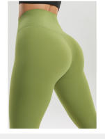 Leggings Deportivas De Secado Rápido Para Mujer High Waisted Levantamiento De Glúteos Pantalones De Fitness Yoga Leggings Delgados Ciclismo - details 18