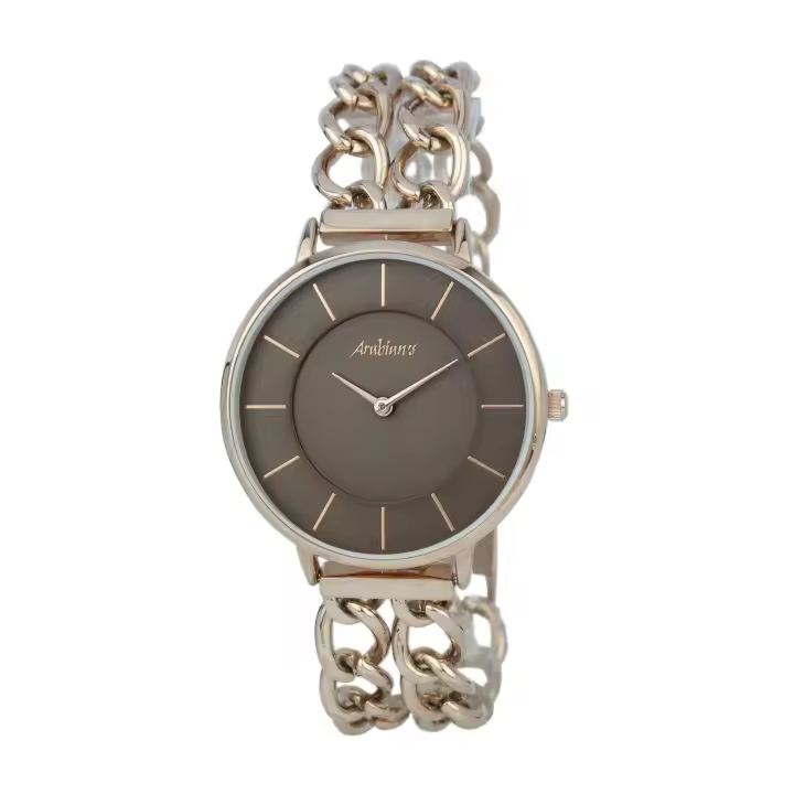 Arabians Reloj Analógico para Mujer de Cuarzo con Correa en Acero Inoxidable DBA2243M - 1