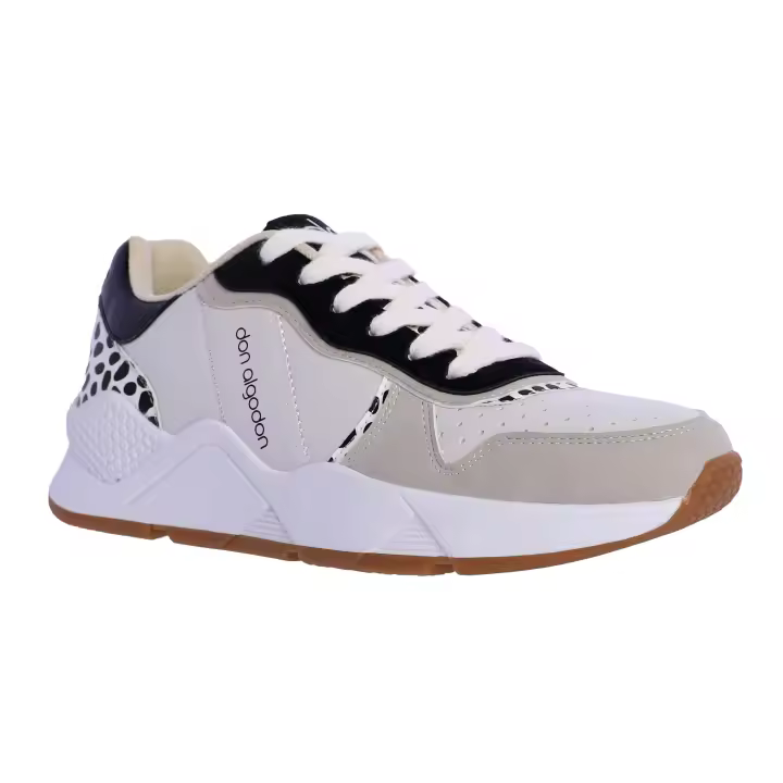 Zapatillas deportivas para mujer DON ALGODON Prisca de piel sintética. - 1