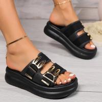Sandalias De Tobillera Para Mujer Verano 2024 Moda Confortables Con Tacón Medio Y Abiertas Elegantes Y Casuales Suela De Goma Talla Real - details 18