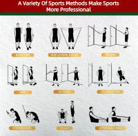 Set De 11 Piezas Bandas De Resistencia Con Correa Portátil Para Ejercicio Fitness Expansor De Pecho Banda Elástica Para Entrenamiento De Muñeca Pierna Hombro Cintura Arriostramento Anular - details 7