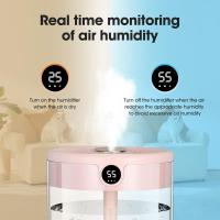 Nuevo Humididiador de Doble pulverización de 2L, USB de gran capacidad, Hogar Silencioso, dormitorio, oficina, Luz Nocturna, Número
Humididiador de pantalla - details 0