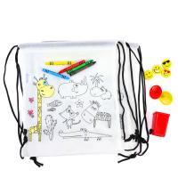 Pack 12 a 48 unidades Estuches de lápices y Mochilas para niños, Detalles cumpleaños infantil para invitados, Manualidades accesorios y materiales, Mochilas para colorear, Regalos originales niños, Regalantes.com - details 0
