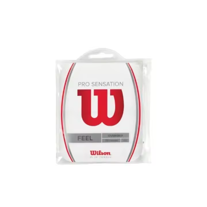 Wilson Pro Overgrip  Perforated Sensation Empuñadura, 12 Unidades, Unisex, Blanco, One Size - 1