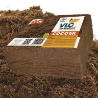 ✅Bloque Fibra de Coco NATURAL de 5kg con MICRONUTRIENTES Naturales. - VLC horticultura - Sustrato de fibras orgánicas en forma de ladrillo compacto.  Recomendado para huertos urbanos, vermicomposteras, Jardinería de exterior y cultivos de interior - details 1