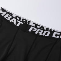 Pantalones De Entrenamiento De Compresión Para Hombres Ropa Deportiva Quick Dry Leggings Para Correr Y Ejercicios Fitness Con Cierre Elástico - details 12