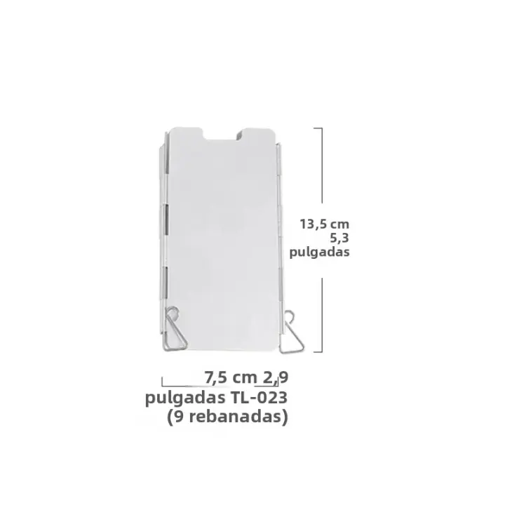 TARKA Escudo Portátil De Viento Para Estufa De Gas Dobladillo Quemador De Gas Protector Contra El Viento Pantalla De Cocina Al Aire Libre Accesorios De Cocina Para Picnic - 1
