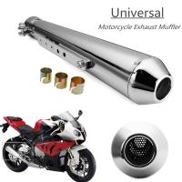 Escape De Moto Retro Vintage Clásico Electroplata Para Cafe Racer Bobber Chopper Custom Material De Acero Inoxidable Universal - details 8