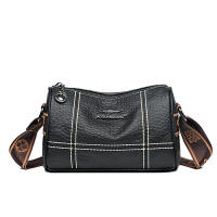 Bolso Bandolera De Cuero Genuino De Color Sólido De Alta Calidad Para Mujer 2023 Bolso De Mano De Mujer Estilo Tote Fashion - details 5