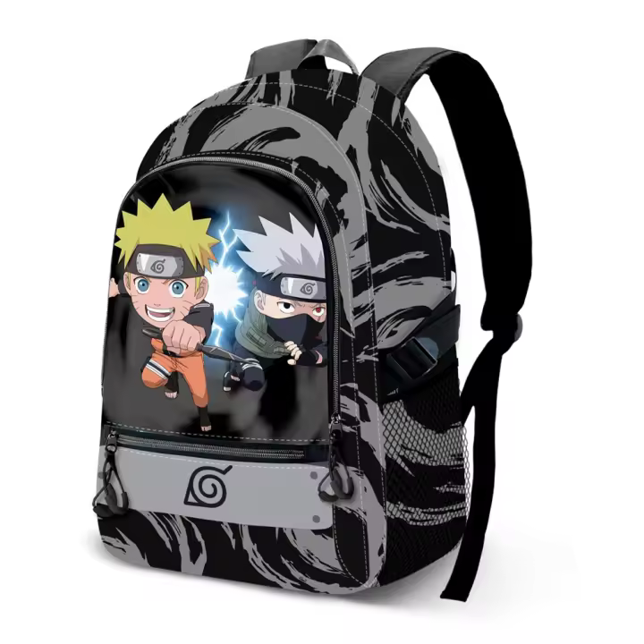 Mochila Naruto  Fight Fan 2.2 Kid 44x31x18cm (Karactermania 7133) - 1