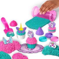 SPIN MASTER - KINETIC SAND - PASTELERÍA DE UNICORNIO - 453 g de Arena Mágica con 8 Herramientas de Unicornio para Mezclar, Moldear y Crear - Kit Manualidades Niños - 6065201 - Juguetes Niños +3 años - details 2