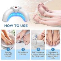 Polytoenail Hongo Dispositivo de Tratamiento Láser Hogar 905nm Luz Infrarroja + 470Nm Luz Azul Uñas Fungu ZHX - details 2