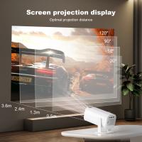 Proyector Mini Inteligente P30 Android 11 WiFi6 4K 1080P BT5.0 Portátil Para Cine En Casa Resolución 1280x720P Auto Corrección De Distorsión - details 5