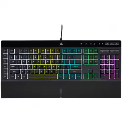 Corsair K55 RGB PRO teclado USB QWERTY Español Negro - 1