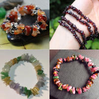 30 Pulgadas De Piedras Naturales De 3-5mm Colores Irregulares Para Crear Pulseras Y Collares Material De Accesorios DIY - details 3