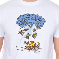 Kukuxumusu-Camiseta manga corta y cuello redondo ZURRUNBILO para Hombre