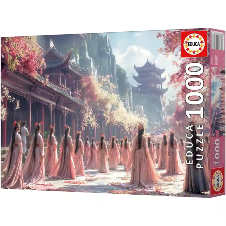 Educa - Puzzle de 1000 Piezas para Adultos | 1000 Las Geishas. Incluye Pegamento Fix Puzzle. Medidas: 68 x 48 cm. A Partir de 14 años - 1