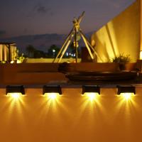Lámparas De Paso Solares LED 4/8pcs Impermeables Para Exteriores Iluminación De Patio Jardín Camino Decorativo Con Luz Solar - details 5