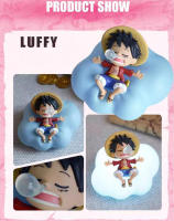 Lámpara De Noche Anime One Piece Luffy Zoro Sanji Figura De Acción LED Suave Para Dormitorio Regalo Para Niños Tamaño 12cm - details 2