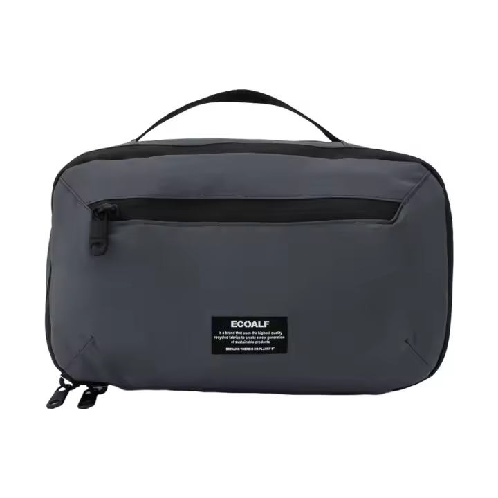 Neceser Gris Ecoalf Oslo Iron Compacto y Versátil - 1