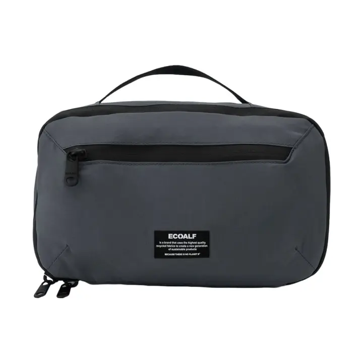 Neceser Gris Ecoalf Oslo Iron Compacto y Versátil - 1