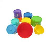 Juguete Educativo Para Bebés 9PCS Copas Arcoíris De Pila Con Formas Y Letras Mini Oso Juego De Pila Para Niños Y Niñas De 1 a 6 Años - details 7