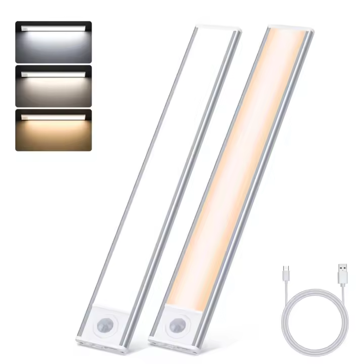 Luz LED con Sensor de Movimiento 30CM - 108 LED - 2500mah - 1