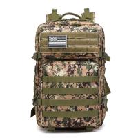 Mochila Táctica 25L/50L Con Sistema Molle Para Exteriores Adecuada Para Senderismo Camping Trekking Caza Pesca Y Gimnasio Material 600D Unisex - details 18