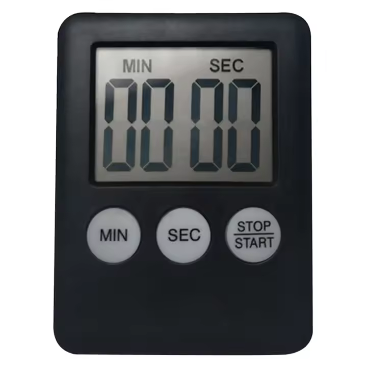  Temporizador De Cocina Digital Multifuncional Mini Con Pantalla LCD Para Deportes Ejercicio Hornear Y Cocinar - 1