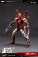 Figura De Colección Iron Man Mark 85(2.0) Luz Escala 1:10 Serie Aniversario 10TH ZD Toy Infinity Saga Juguete Para Adolescentes Y Adultos - details 16