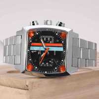 Reloj Mecánico Automático Para Hombre JARAGAR 569 Moda Retro Cuadrado Con Calendario Acero Inoxidable Resistente Al Agua Para Negocios - details 3