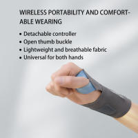 Protector de masaje, protector de muñeca con calefacción inteligente para vaina de tendón, compresa caliente, protector de masaje para esguince de mano desmontable y transpirable - details 0