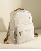 Mochila de lujo para ordenador portátil para mujer, bolsa de cuaderno de tamaño de 15,6 pulgadas, gran espacio de cabina, bolsa de viaje de negocios, bolsas de libros para niña, bolsillo con cremallera grande - details 23