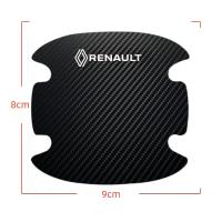 Pegatina De Manija De Puerta De Coche Fibra De Carbono Resistente a Rasguños Impermeable Para Renault Megane 2 3 4 Twingo Clio Talisman Captur Trafic - details 3