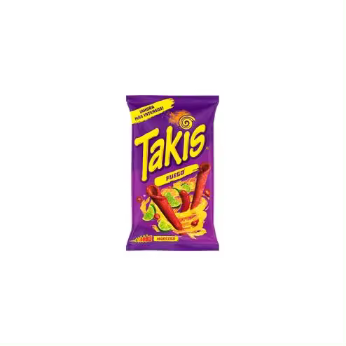 Takis HOT-FUEGO Maiz Enrollado Picante 18 UDS de 90GR Maestro - 1